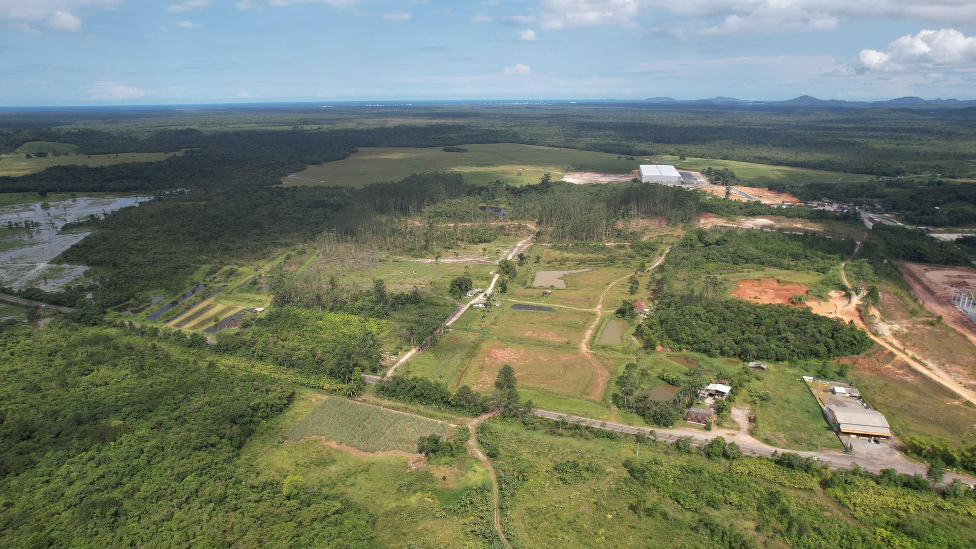 Terreno Fiorese — ÁREA LOGÍSTICA E INDUSTRIAL — GARUVA em Garuva, SC